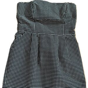 RACHEL by Rachel Roy | Black & White Strapless Sheath Dress | Women’s Size 8